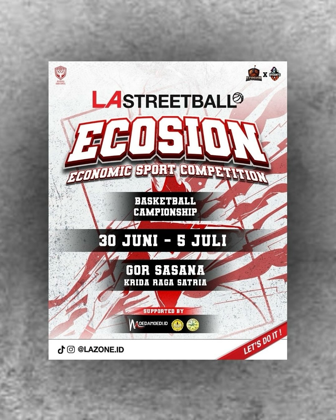 ECOSION x KNIGHT 2026 Banyumas Summer Basketball Championship