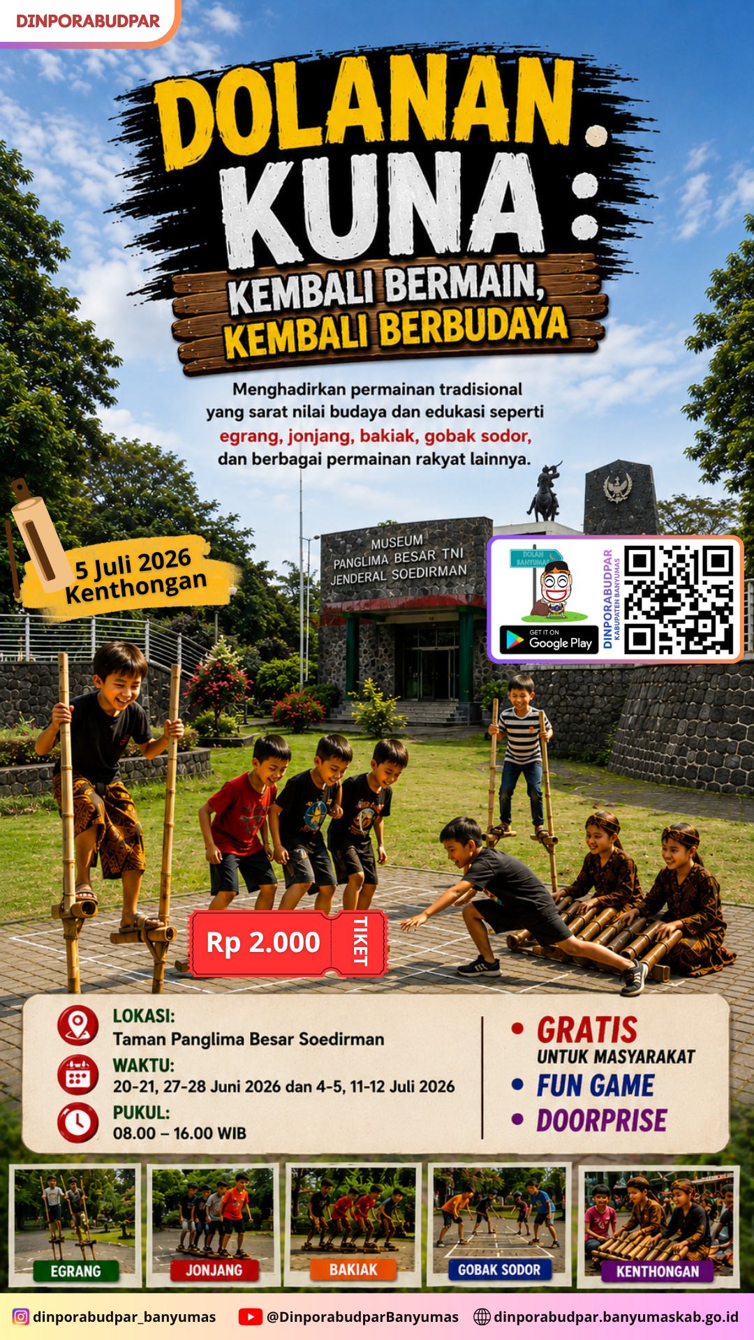 Festival DolanBanyumas - Dolanan Kuna 