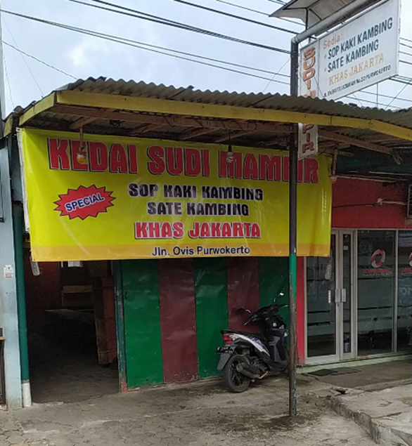 Kedai Sop dan Sate Kambing Sudi Mampir