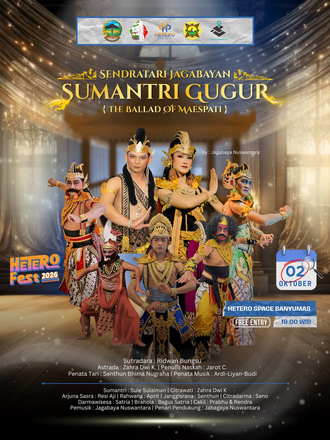 Sumantri Gugur 2026 - Sendratari Jagabayan